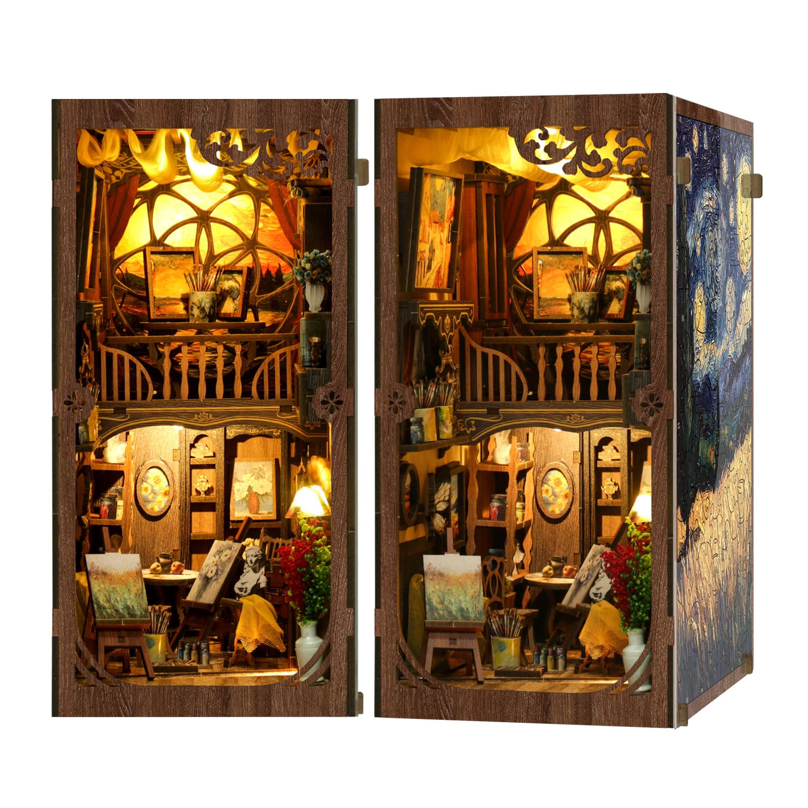 Amazon.com: DIY Book Nook Kit for Adults, A World Within The Frame